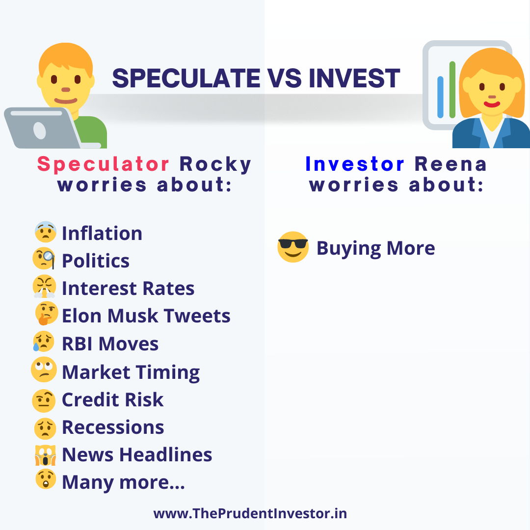 You are currently viewing Speculate Versus Invest